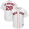Image of JD Martinez Boston Red Sox Majestic Official Cool Base Player Jersey – White 2019