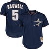 Image of Jeff Bagwell Houston Astros Mitchell &amp; Ness Cooperstown 1997 Mesh Batting Practice Jersey - Navy 2019