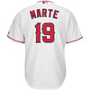 Image of Jefry Marté Los Angeles Angels Majestic Home Cool Base Replica Player Jersey - White 2019