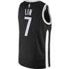 Image of Jeremy Lin Brooklyn Nets Swingman Jersey Black - City Edition 2019