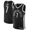 Image of Jeremy Lin Brooklyn Nets Swingman Jersey Black - City Edition 2019