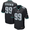 Image of Jerome Brown Philadelphia Eagles Retired Player Game Jersey - Black 2019