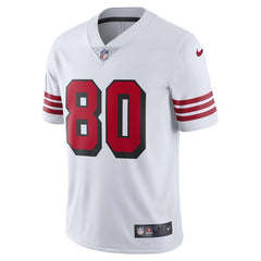 Jerry Rice San Francisco 49ers Color Rush Vapor Untouchable Limited Retired Player Jersey – White 2019