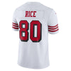 Image of Jerry Rice San Francisco 49ers Color Rush Vapor Untouchable Limited Retired Player Jersey – White 2019