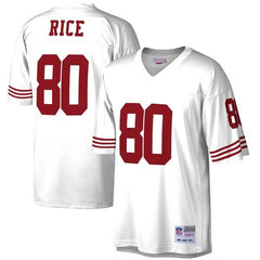 Jerry Rice San Francisco 49ers Mitchell &amp; Ness 1990 Replica Retired Player Jersey - White 2019