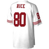 Image of Jerry Rice San Francisco 49ers Mitchell &amp; Ness 1990 Replica Retired Player Jersey - White 2019