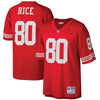 Image of Jerry Rice San Francisco 49ers Mitchell &amp; Ness Retired Player Vintage Replica Jersey - Scarlet 2019