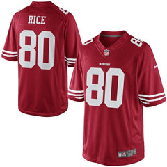 Jerry Rice San Francisco 49ers Retired Player Limited Jersey - Scarlet 2019