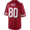 Image of Jerry Rice San Francisco 49ers Retired Player Limited Jersey - Scarlet 2019