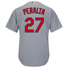 Image of Jhonny Peralta St. Louis Cardinals Majestic Official Cool Base Player Jersey - Gray 2019