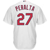 Image of Jhonny Peralta St. Louis Cardinals Majestic Official Cool Base Player Jersey - White 2019