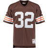 Image of Jim Brown Cleveland Browns Mitchell &amp; Ness Retired Player Replica Jersey - Brown 2019