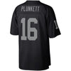 Image of Jim Plunkett Oakland Raiders Mitchell &amp; Ness Retired Player Vintage Replica Jersey - Black 2019