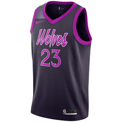 Jimmy Butler Minnesota Timberwolves City Edition Swingman Jersey – Purple 2019