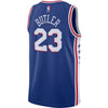 Image of Jimmy Butler Philadelphia 76ers Swingman Player Jersey-Icon Edition - Royal 2019