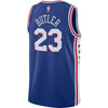 Image of Jimmy Butler Philadelphia 76ers Youth Swingman Jersey Blue - Icon Edition 2019