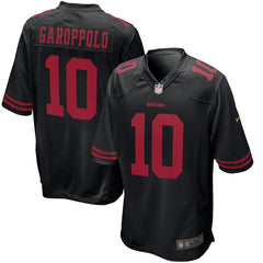 Jimmy Garoppolo San Francisco 49ers Alternate Game Jersey – Black 2019
