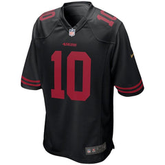 Jimmy Garoppolo San Francisco 49ers Alternate Game Jersey – Black 2019