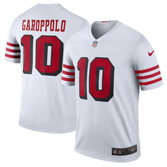 Jimmy Garoppolo San Francisco 49ers Color Rush Legend Player Jersey – White 2019