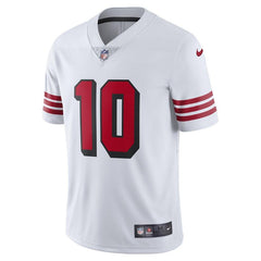 Jimmy Garoppolo San Francisco 49ers Color Rush Vapor Untouchable Limited Player Jersey – White 2019