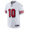 Image of Jimmy Garoppolo San Francisco 49ers Color Rush Vapor Untouchable Limited Player Jersey – White 2019