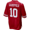 Image of Jimmy Garoppolo San Francisco 49ers Game Jersey – Scarlet 2019