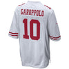 Image of Jimmy Garoppolo San Francisco 49ers Game Jersey – White- 2019