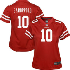 Jimmy Garoppolo San Francisco 49ers Girls Youth Game Jersey - Scarlet 2019