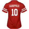 Image of Jimmy Garoppolo San Francisco 49ers Girls Youth Game Jersey - Scarlet 2019