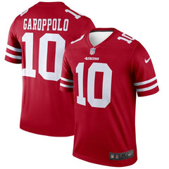 Jimmy Garoppolo San Francisco 49ers Legend Jersey – Scarlet 2019