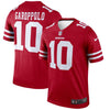 Image of Jimmy Garoppolo San Francisco 49ers Legend Jersey – Scarlet 2019