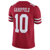 Image of Jimmy Garoppolo San Francisco 49ers Vapor Untouchable Limited Jersey - Scarlet 2019