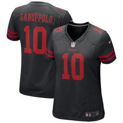 Jimmy Garoppolo San Francisco 49ers Women's Game Jersey – Black 2019