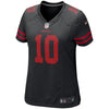 Image of Jimmy Garoppolo San Francisco 49ers Women's Game Jersey – Black 2019