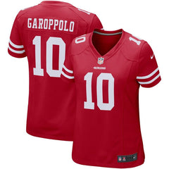 Jimmy Garoppolo San Francisco 49ers Women's Game Jersey – Scarlet 2019