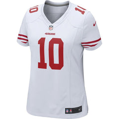 Jimmy Garoppolo San Francisco 49ers Women's Game Jersey - White- 2019