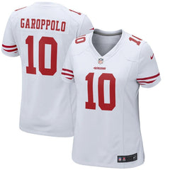 Jimmy Garoppolo San Francisco 49ers Women's Game Jersey - White- 2019