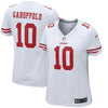 Image of Jimmy Garoppolo San Francisco 49ers Women's Game Jersey - White- 2019