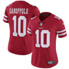 Image of Jimmy Garoppolo San Francisco 49ers Women's Vapor Untouchable Limited Jersey – Scarlet 2019