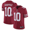 Image of Jimmy Garoppolo San Francisco 49ers Youth Limited Vapor Untouchable Player Jersey – Scarlet 2019