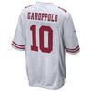 Image of Jimmy Garoppolo San Francisco 49ers Youth Player Game Jersey – White 2019