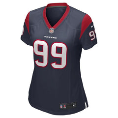 JJ Watt Houston Texans Girls Youth Game Jersey - Navy Blue 2019