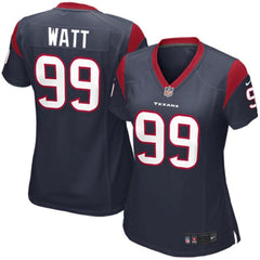JJ Watt Houston Texans Women's Game Jersey - Navy Blue 2019
