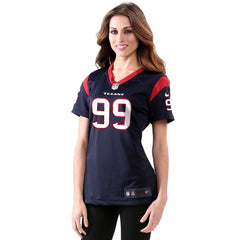 JJ Watt Houston Texans Women's Game Jersey - Navy Blue 2019