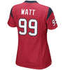 Image of JJ Watt Houston Texans Women's Game Jersey - Red 2019