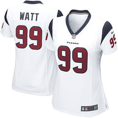 JJ Watt Houston Texans Women's Game Jersey - White 2019