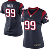 Image of JJ Watt Houston Texans Women's Limited Jersey - Navy Blue 2019