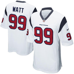 JJ Watt Houston Texans Youth Game Jersey - White 2019