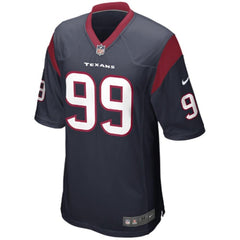 JJ Watt Houston Texans Youth Team Color Game Jersey - Navy Blue 2019