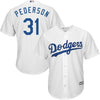 Image of Joc Pederson Los Angeles Dodgers Majestic Official Cool Base Player Jersey - White 2019